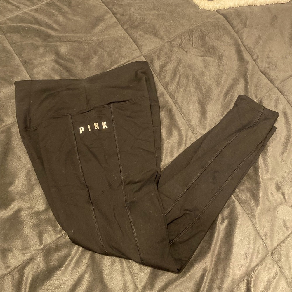 Victoria’s Secret pink, active leggings, yoga, pants, size small